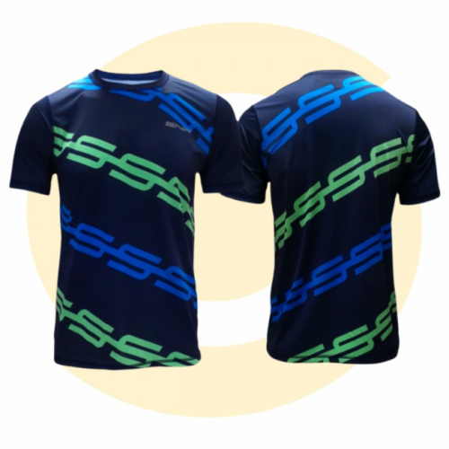 SNP - California Navy Running Jersey - Men - Short Sleeves